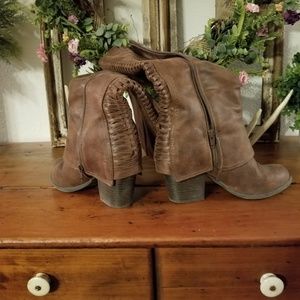 Brown Fergalicious boots